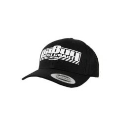 Czapka męska Pitbull Snapback Classic LOGO. Czarne czapki i kapelusze męskie PITBULL, na wiosnę, bez wzorów. Za 109.00 zł.