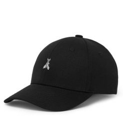 Czapka z daszkiem Patrizia Pepe. Czarne czapki i kapelusze damskie Patrizia Pepe, bez wzorów. Za 329.99 zł.