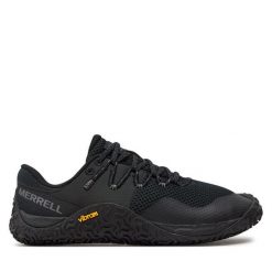 Buty do biegania Merrell. Czarne obuwie sportowe damskie Merrell, bez wzorów, do biegania. Za 399.99 zł.