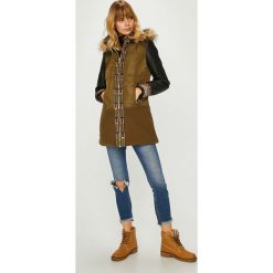 Desigual - Kurtka. Szare kurtki damskie Desigual, z haftami, z materiału. Za 849.90 zł.