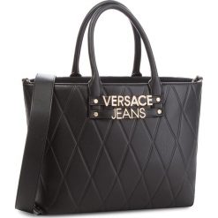 Torebka VERSACE JEANS - E1VSBBL3-70712 899. Czarne torebki do ręki damskie marki Versace Jeans, z jeansu. Za 749.00 zł.