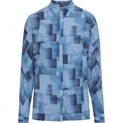 Bluzka oversize bonprix indygo wzorzysty. Bluzki damskie marki bonprix. Za 44.99 zł.