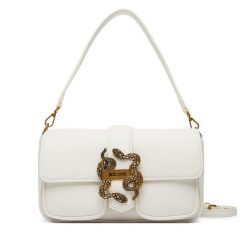 Torebka Just Cavalli. Białe torebki do ręki damskie Just Cavalli, bez wzorów, klasyczne, bez dodatków. Za 829.99 zł.