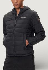 Kurtka anorak Mężczyzna NAPAPIJRI A-GESAR H. Czarne kurtki męskie Napapijri, m, z aplikacjami, z poliamidu, bez kaptura. Za 645.00 zł.