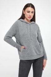 Sweter damski z kapturem Scenico WEEKEND MAX MARA. Swetry damskie Weekend Max Mara, m, bez wzorów, bez kołnierzyka, bez ramiączek, z kapturem. W wyprzedaży za 961.35 zł.