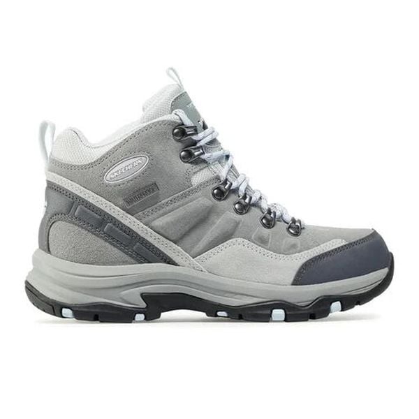 Buty trekkingowe damskie SKECHERS TREGO ROCKY MOUNTAIN wodoodporne. Szare trekkingi damskie Skechers. Za 350.00 zł.