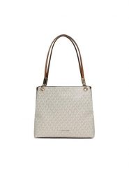 MICHAEL Michael Kors Torebka Kensington 30F3G8KT7B Écru. Torebki do ręki damskie MICHAEL Michael Kors, bez wzorów, ze skóry, bez dodatków. Za 1,249.00 zł.
