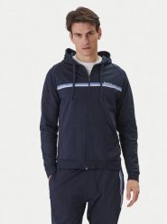 BOSS Bluza Authentic 50554785 Granatowy Regular Fit. Niebieskie bluzy męskie Boss, m, bez wzorów, z bawełny, bez kaptura. Za 499.99 zł.