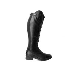 Botki jeździeckie na sznurki dla kobiet Horze. Brązowe botki damskie HORZE, eleganckie, bez obcasa, bez zapięcia. Za 478.10 zł.