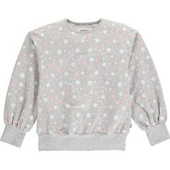 Bluza w kolorze szarym. Szare bluzy dla dziewczynek Lamino, bez wzorów, z dresówki, bez ramiączek, bez kaptura. W wyprzedaży za 49.95 zł.