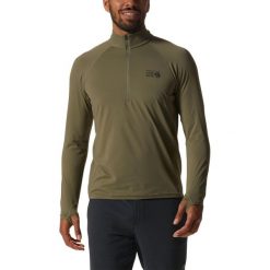 T-shirt męski Mountain Hardwear Crater Lake HZ. Zielone t-shirty męskie Mountain Hardwear, m, bez wzorów, sportowe, bez kołnierzyka. Za 309.00 zł.