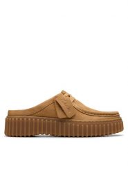 Clarks Klapki Torhill Mule 26181196 Brązowy. Brązowe klapki damskie Clarks, bez wzorów, ze skóry, bez obcasa. Za 489.99 zł.