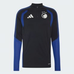 Bluza treningowa FC Copenhagen 26/27 Competition. Czarne bluzy sportowe męskie Adidas, l, bez wzorów, z materiału, bez kaptura, na fitness i siłownię. Za 329.00 zł.
