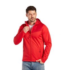 Kurtka Erima Softshell Performance. Niebieskie bluzy męskie Erima, xl, bez wzorów, z materiału, bez kaptura. W wyprzedaży za 157.00 zł.