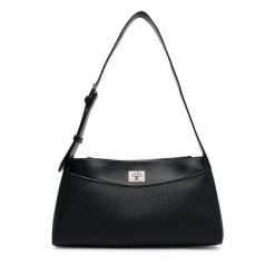 Torebka Calvin Klein. Czarne torebki do ręki damskie Calvin Klein, bez wzorów, klasyczne, bez dodatków. Za 529.99 zł.