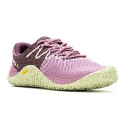 Buty do biegania damskie Merrell Trail Glove 7. Fioletowe obuwie sportowe damskie Merrell, bez wzorów, z materiału, do biegania. W wyprzedaży za 527.60 zł.