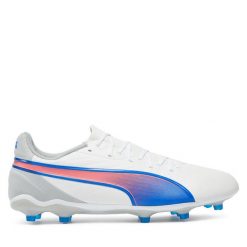Buty do piłki nożnej Puma. Białe buty sportowe męskie Puma, bez zapięcia. Za 249.99 zł.