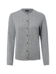 IPURI sweter z czystego kaszmiru Kobiety Kaszmir szary, XL. Szare swetry damskie IPURI, xl, bez wzorów, z kaszmiru, bez kołnierzyka, bez ramiączek, bez kaptura. Za 999.95 zł.