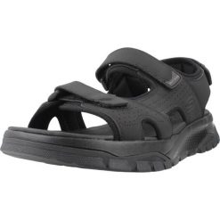 Sandały SKECHERS WAGNER AVALON Czarny. Czarne sandały męskie Skechers, z syntetyku, bez zapięcia. Za 243.99 zł.