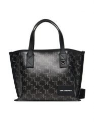 KARL LAGERFELD Torebka A1W30184 Czarny. Czarne torebki do ręki damskie KARL LAGERFELD, bez wzorów, ze skóry, bez dodatków. Za 599.99 zł.