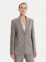 JOOP! Marynarka 58 253J58Josie-X 30047099 Szary Loose Fit. Szare żakiety damskie JOOP!, bez wzorów, z bawełny. Za 1,189.00 zł.