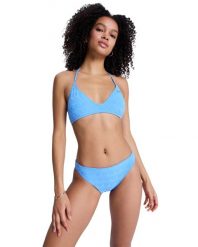 Zestaw trójkątny bikini dla Kobiety PARADISE WAVE Niebieski. Niebieskie bikini damskie Roxy, l, bez wzorów. Za 319.99 zł.