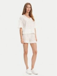 United Colors Of Benetton Piżama 4SHX3P03X Écru Regular Fit. Piżamy damskie United Colors Of Benetton, m, bez wzorów, z bawełny, bez ramiączek. Za 199.99 zł.