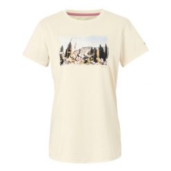 Koszulka Damska Fingal IX Sceneria. Brązowe koszulki sportowe damskie Regatta, xl, bez wzorów, sportowe, bez kołnierzyka. Za 35.99 zł.
