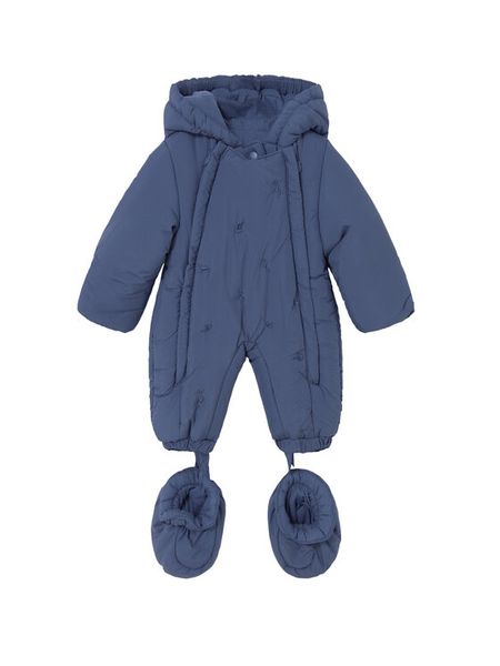 Mayoral Kombinezon zimowy 2603 Niebieski Regular Fit. Niebieskie buty zimowe dziewczęce Mayoral, bez wzorów, z syntetyku, bez zapięcia. Za 259.99 zł.