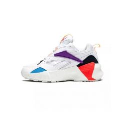 Obuwie Sportowe Damskie Reebok Aztrek Double Mix Pops Biały. Białe obuwie sportowe damskie Reebok, bez wzorów, z tkaniny, trekkingowe. Za 314.25 zł.