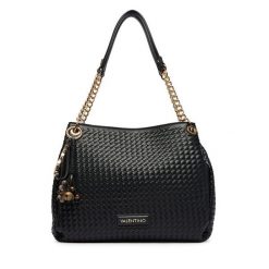 Torebka Valentino. Czarne torebki do ręki damskie Valentino, bez wzorów, klasyczne, bez dodatków. Za 819.99 zł.