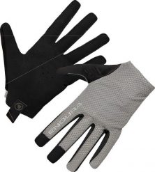 Rękawiczki Endura Pro Sl z pełnymi palcami Fossil. Czarne rękawiczki męskie ENDURA, bez wzorów, z meshu. Za 382.99 zł.