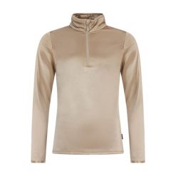 Damski polar 1/4 zip Protest Laga. Brązowe bluzy sportowe damskie Protest, bez wzorów, z polaru, bez kaptura, narciarskie. Za 274.50 zł.