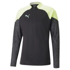 Bluza Puma Individualcup Training 14 Zip Top, Mężczyźni. Czarne bluzy męskie Puma, m, bez wzorów, z poliesteru, bez kaptura. Za 290.00 zł.
