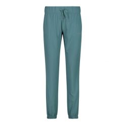 Spodnie damskie CMP Solsice. Zielone spodnie sportowe damskie CMP, bez wzorów, trekkingowe. Za 177.99 zł.