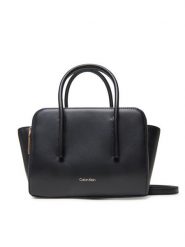 Calvin Klein Torebka Carryall Micro Leather Tote LV04F3057G Czarny. Czarne torebki do ręki damskie Calvin Klein, bez wzorów, ze skóry, bez dodatków. Za 809.99 zł.