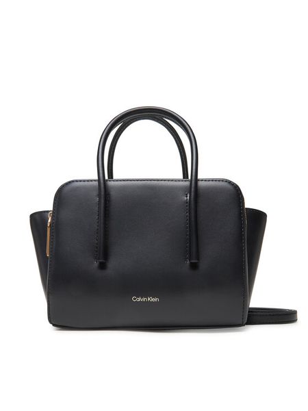 Calvin Klein Torebka Carryall Micro Leather Tote LV04F3057G Czarny. Czarne torebki do ręki damskie Calvin Klein, bez wzorów, ze skóry, bez dodatków. Za 809.99 zł.