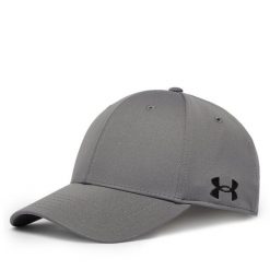 Czapka z daszkiem Under Armour. Szare czapki i kapelusze męskie Under Armour, bez wzorów. Za 99.99 zł.