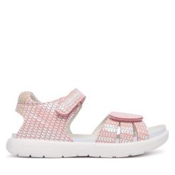 Sandały Biomecanics. Czerwone sandały dziewczęce Biomecanics, bez zapięcia. Za 309.99 zł.