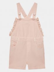 Guess Ogrodniczki K3GK11 WEHW3 Różowy Regular Fit. Czerwone spodenki dla dziewczynek Guess, z aplikacjami, z lyocellu. Za 159.99 zł.