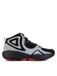SHAQ Buty do koszykówki RADIATE AQ95016M-BSZ Czarny. Czarne buty sportowe męskie Shaq, ze skóry, bez zapięcia, do koszykówki. Za 249.99 zł.