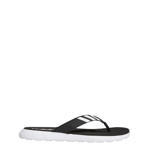 Klapki japonki adidas Comfort Flip Flop czarne EG2069. Białe klapki męskie Adidas, z materiału. Za 161.50 zł.