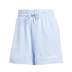 Krótkie Spodenki Adidas Sport W Lin Ft Sho Damskie. Niebieskie szorty sportowe damskie Adidas, s, bez wzorów, z bawełny, sportowe, do biegania. Za 202.99 zł.