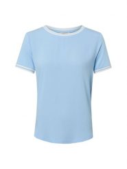 More & More Koszulka Kobiety niebieski, 38. Niebieskie t-shirty damskie More & More, bez wzorów, z syntetyku, eleganckie, bez kołnierzyka. Za 219.95 zł.