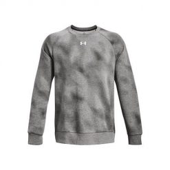 Bluza treningowa męska Under Armour Ua Rival Fleece Printed Crew. Szare buty sportowe męskie Under Armour, bez zapięcia, na fitness i siłownię. Za 364.00 zł.