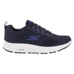 Buty do biegania męskie Skechers GO Run. Czarne buty sportowe męskie Skechers, z materiału, bez zapięcia, do biegania. Za 357.00 zł.
