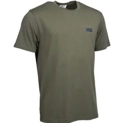 Koszulka Męska Wędkarska Nash Make It Happen Carp Logo T Shirt. Zielone koszulki sportowe męskie Nash, m, bez wzorów, bez kołnierzyka, bez ramiączek. Za 105.99 zł.