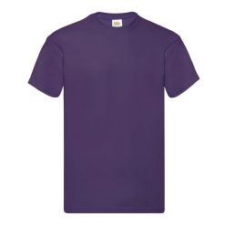 Oryginalna Koszulka Męska. Fioletowe koszulki sportowe męskie Fruit of the Loom, m, bez wzorów, bez kołnierzyka, bez ramiączek, trekkingowe. Za 27.99 zł.