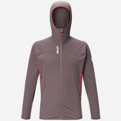 Kurtka softshell alpinistyczna męska MILLET Kamet Xcs Light Hoodie M. Szare kurtki męskie Millet, na zimę, l, bez wzorów, z elastanu, biznesowe, z kapturem. Za 699.00 zł.
