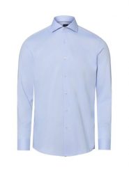 BOSS koszula biznesowa Mężczyźni Slim Fit Bawełna (100%) niebieski, 40. Niebieskie koszule męskie Boss, m, bez wzorów, z bawełny, biznesowe, bez kołnierzyka, bez ramiączek. Za 379.95 zł.